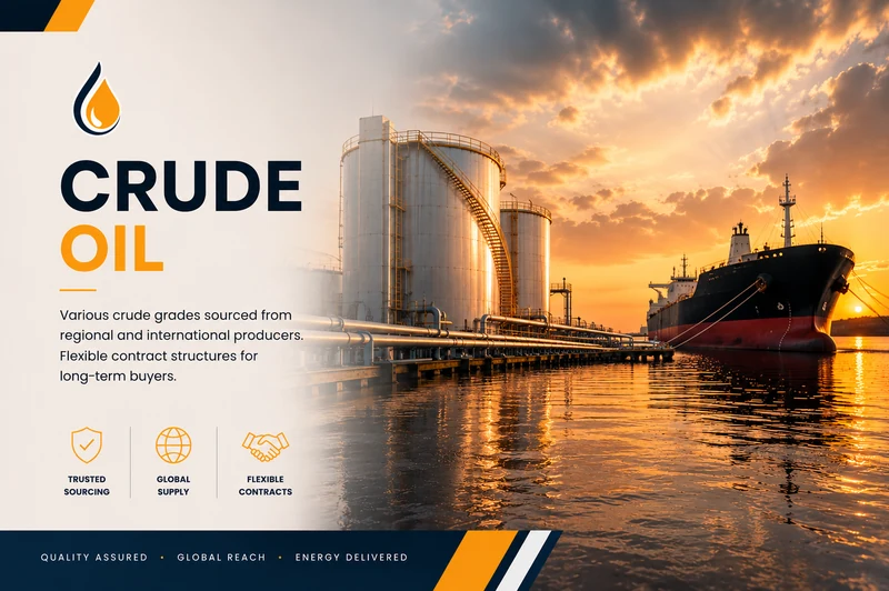 Crude oil product banner